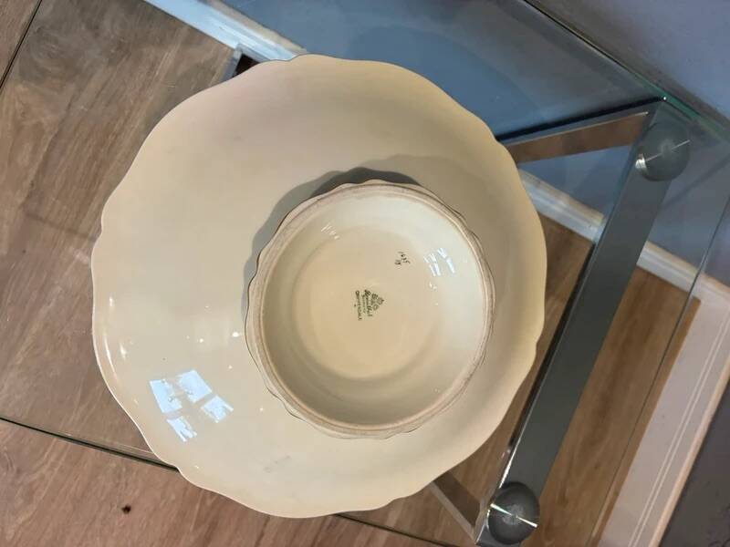 Rosenthal Chippendale Platter – Cobalt Blue & Gold (1930s)