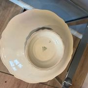 Plat Rosenthal Chippendale – Bleu cobalt et or (années 1930)