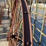 Old iron wheel