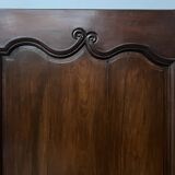 18th century solid cherry wood cupboard door