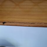 Vintage rattan floor