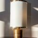 Italian lamp from the 1960s, ceramic attributed to Aldo Lonsi for Bitossi.