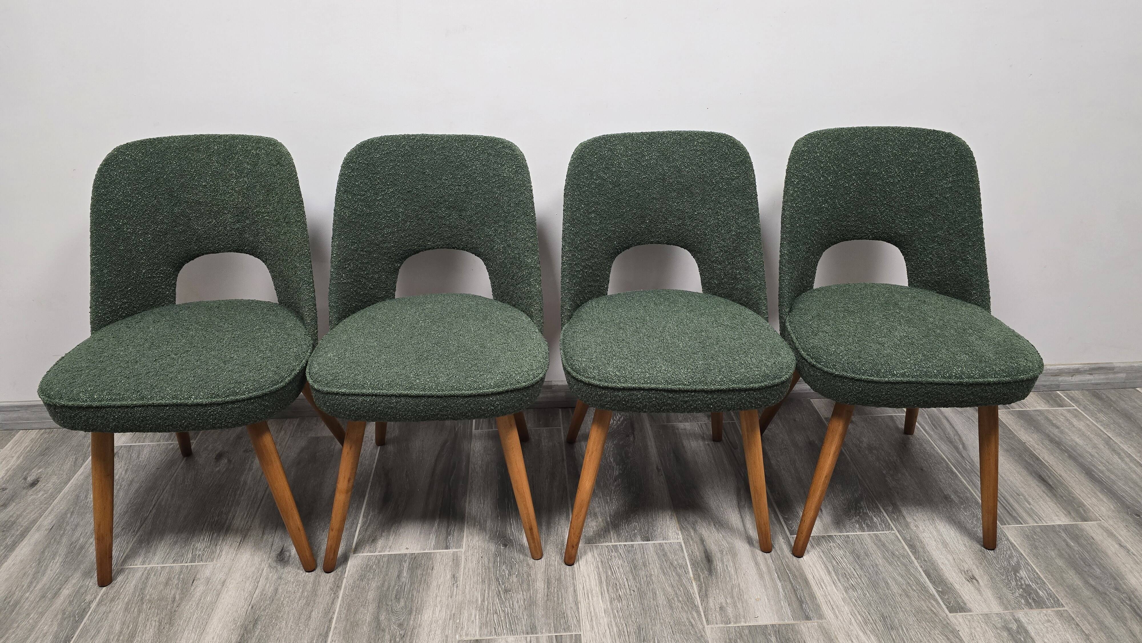 Dining Chairs by Oswald Haerdtl for Ton, 1950s, Set of 4