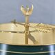 Solid bronze hot water bottle lamp empire style "Lucien Gau"