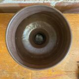 Chalice tankard antique strehla grey stoneware gdr germany vintage