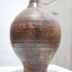 Vintage glazed terracotta jar