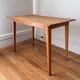 Desk with tapered legs