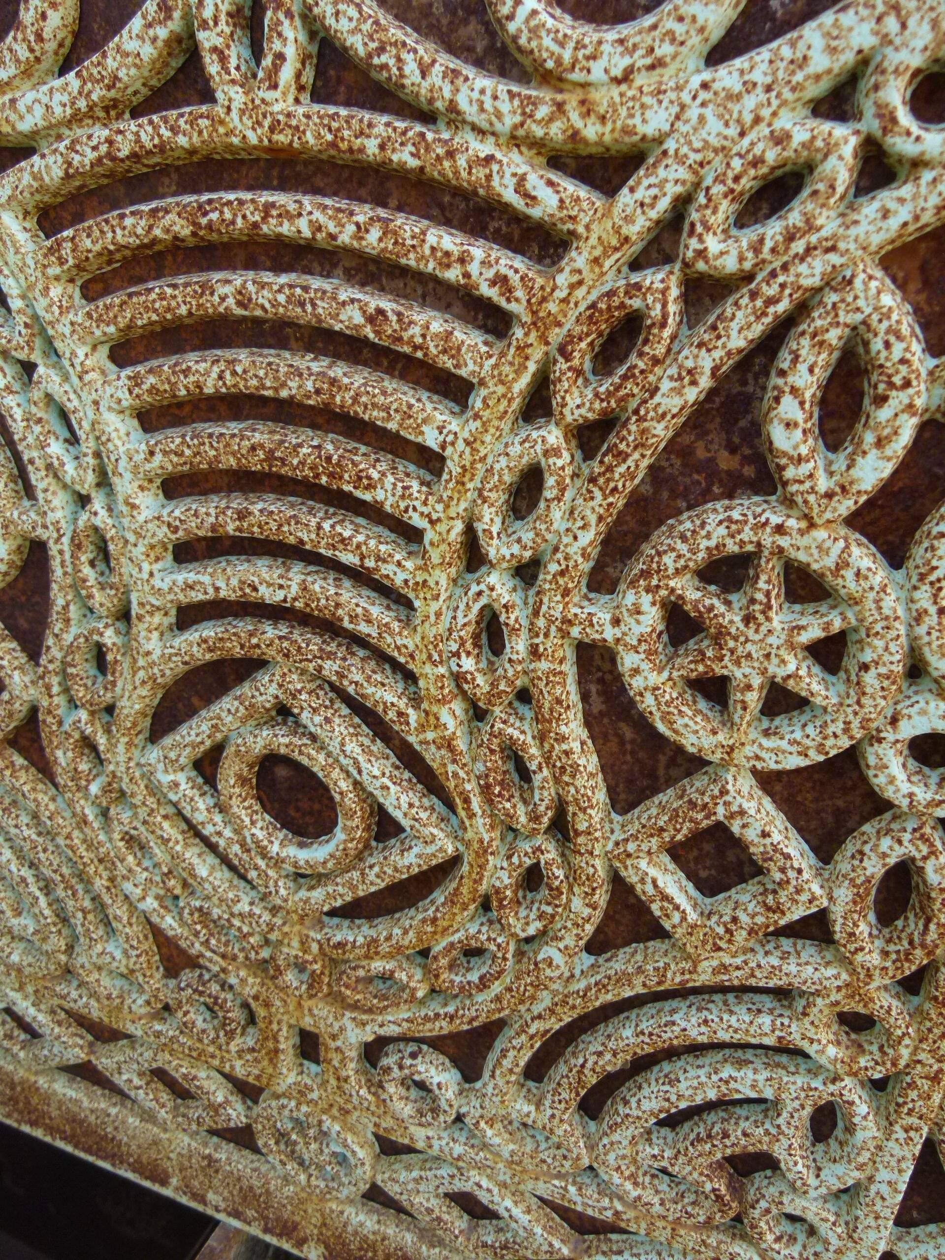 Set of 20th century cast iron planters