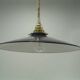 Enamelled sheet metal suspension