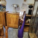Vintage 1980s design floor-standing psyche mirror