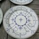 Set of 6 flat plates Copenhagen Royal Boch