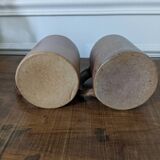 Pair of stoneware mugs