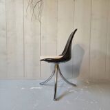 Plexiglas swivel chair