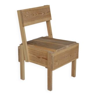 Autoprogettazione Chair 'Sedia 1', after a design by Enzo Mari, 1990s