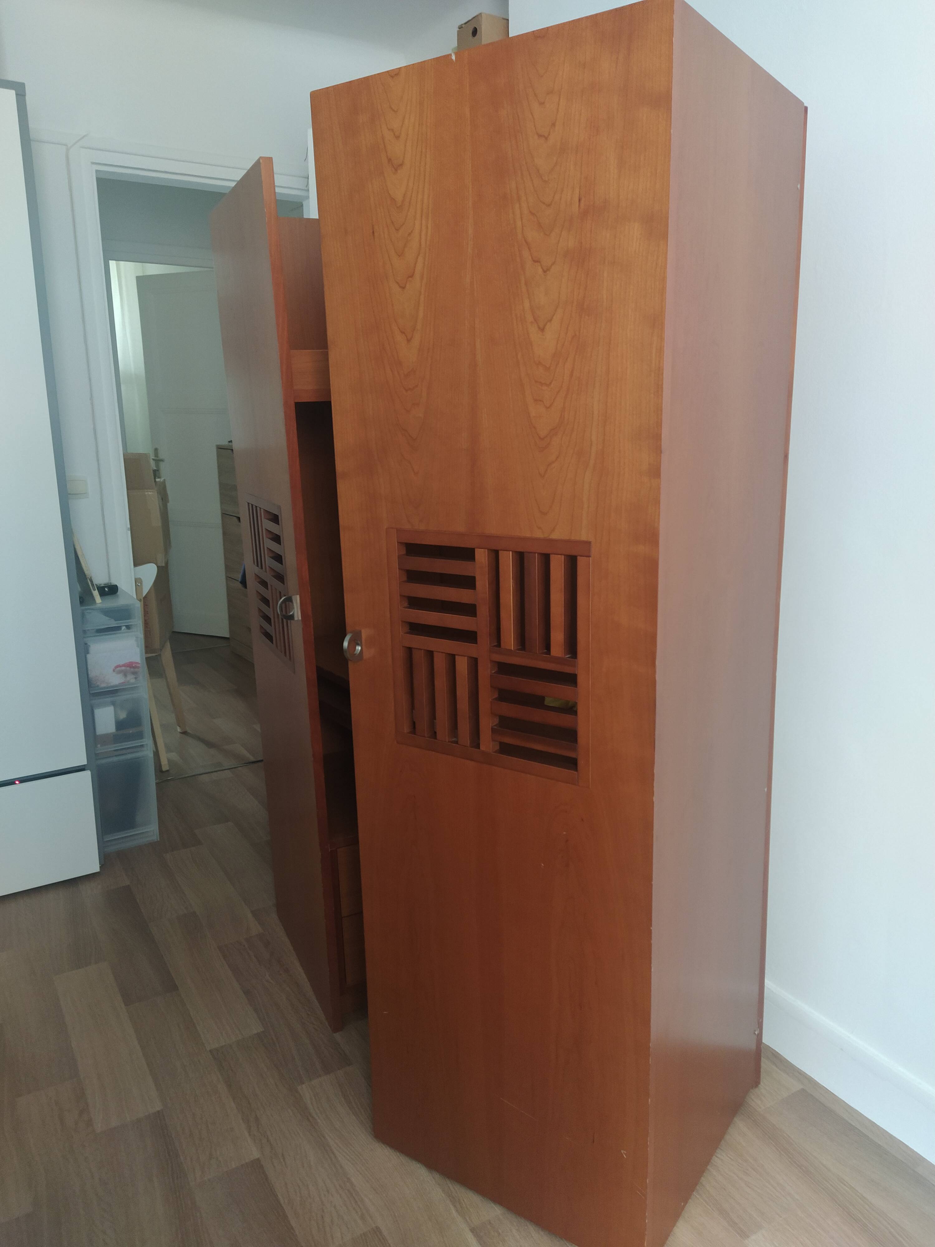 Roche Bobois retractable office cabinet