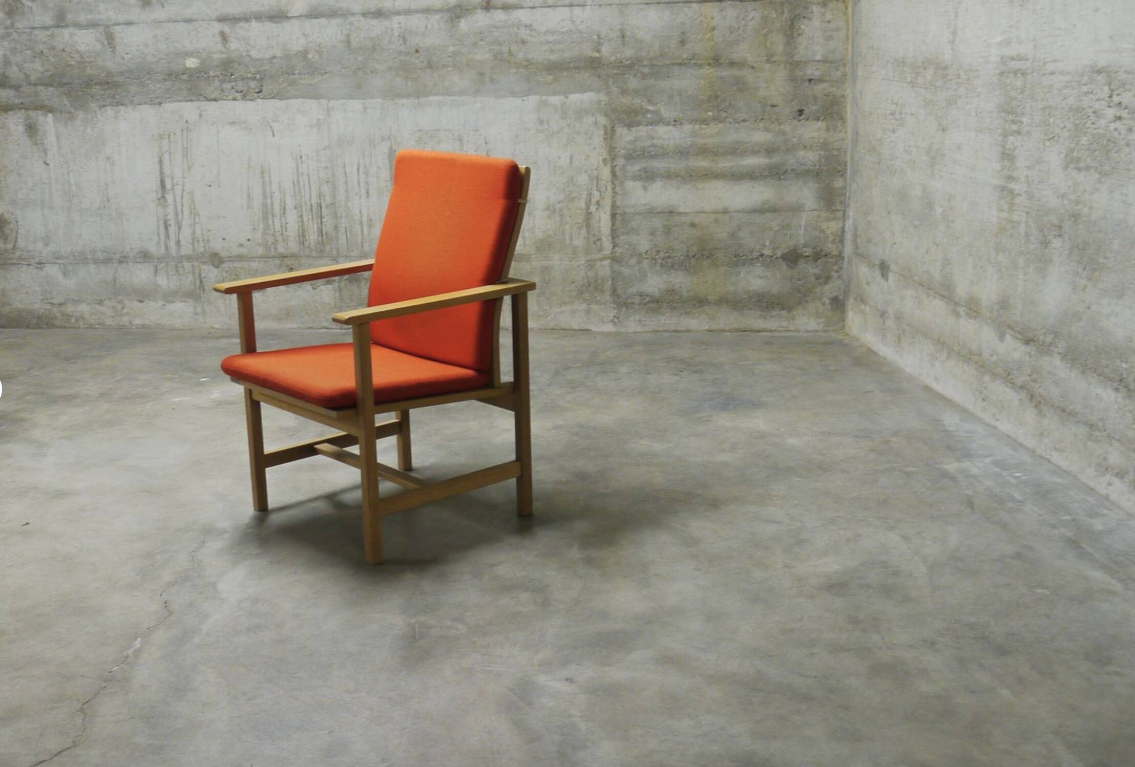 Mid-Century Armchair by Børge Mogensen for Fredericia Stolefabrik, 1960s