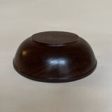 Pair of varnished wooden pocket vases