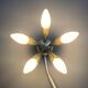 Wolfgang Tumpel ceiling / wall lamp 1960s