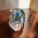 Colorful ceramic ashtray from 1950 on lava