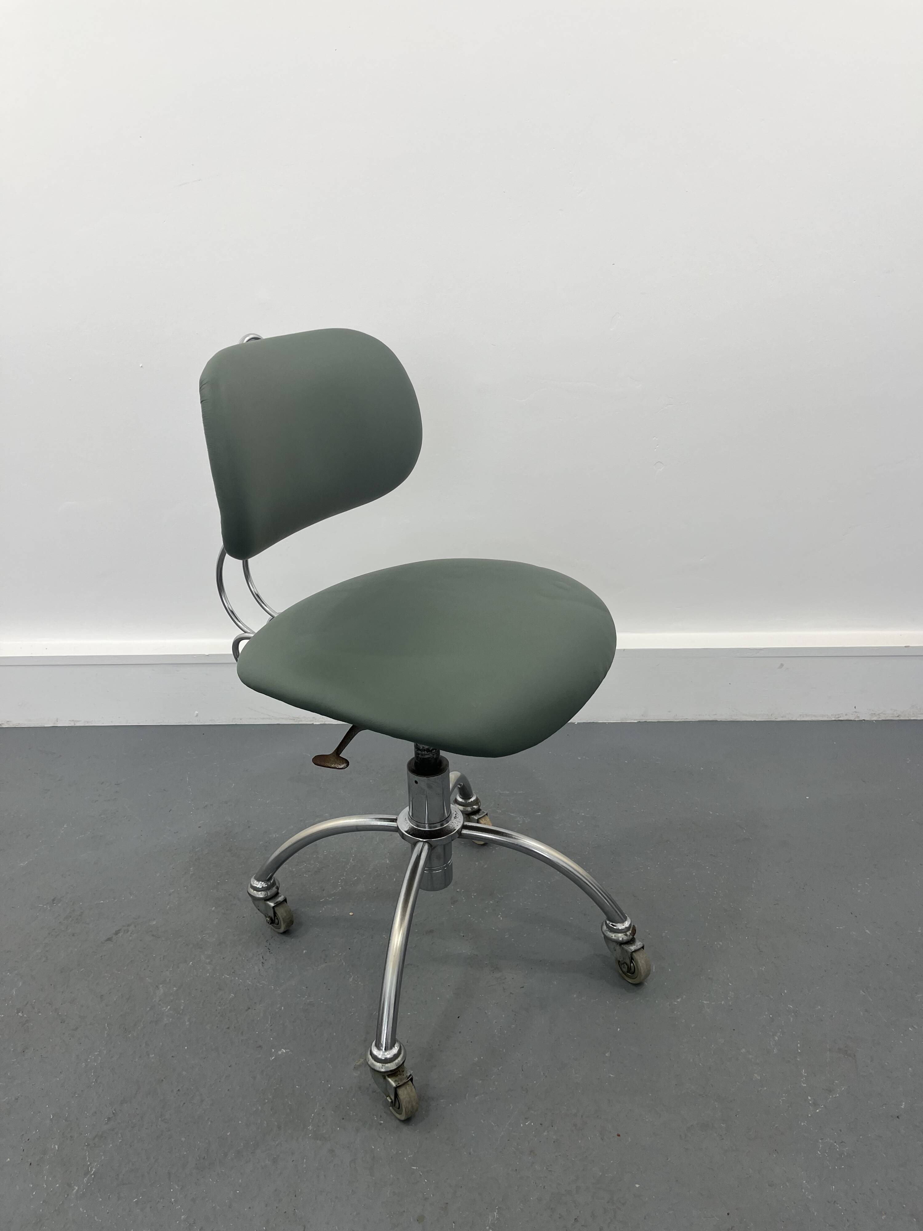 Mid-century swivel chair from Bohler 1950s