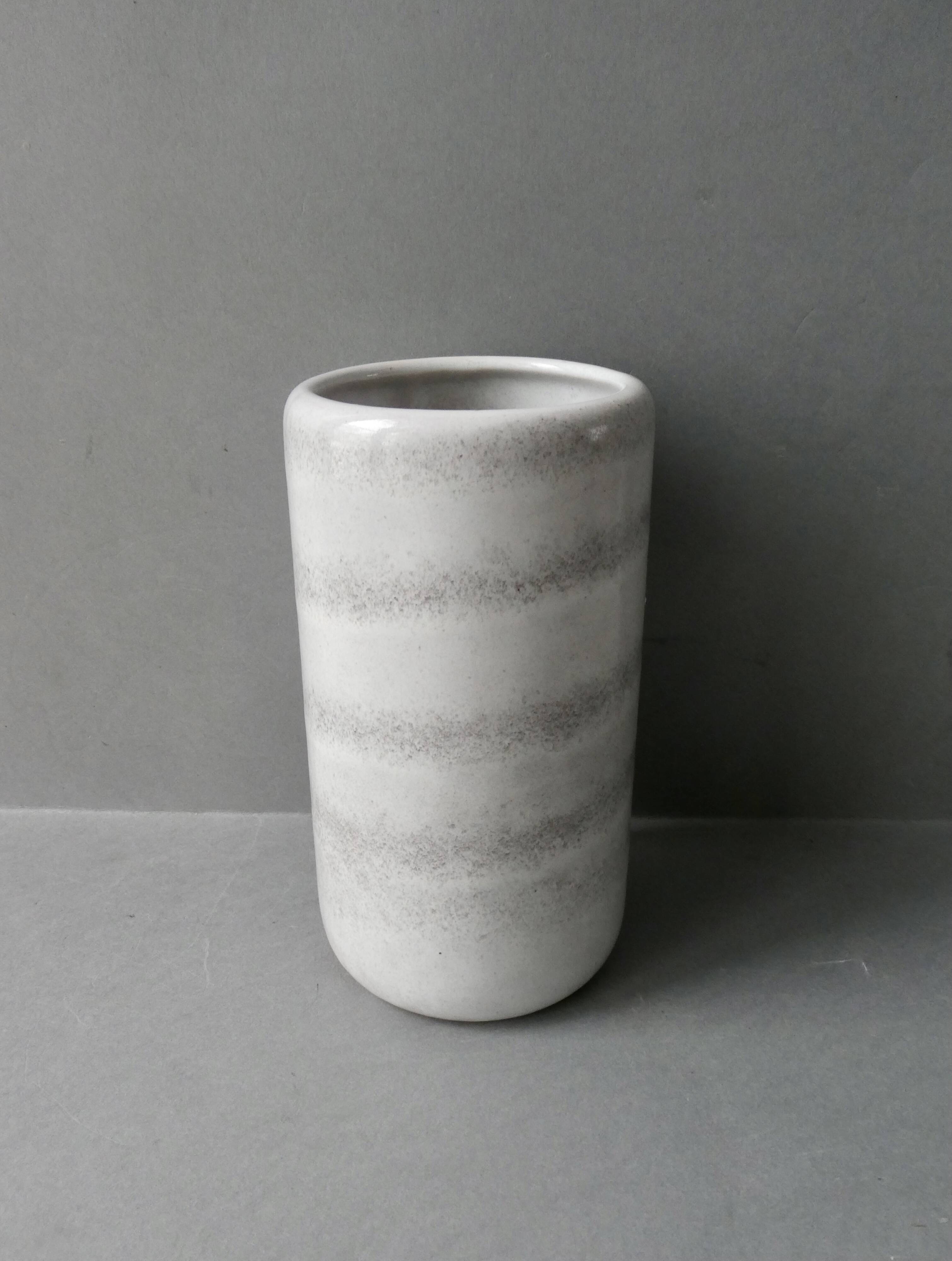 Scheurich West Germany marble effect decor vase