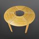 Puzzle dining table by Richard Nissen, Denmark 1978