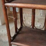 Rattan shelf