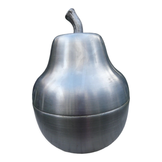 Metal pear ice bucket year 70