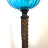 Lampe à Huile Bleu