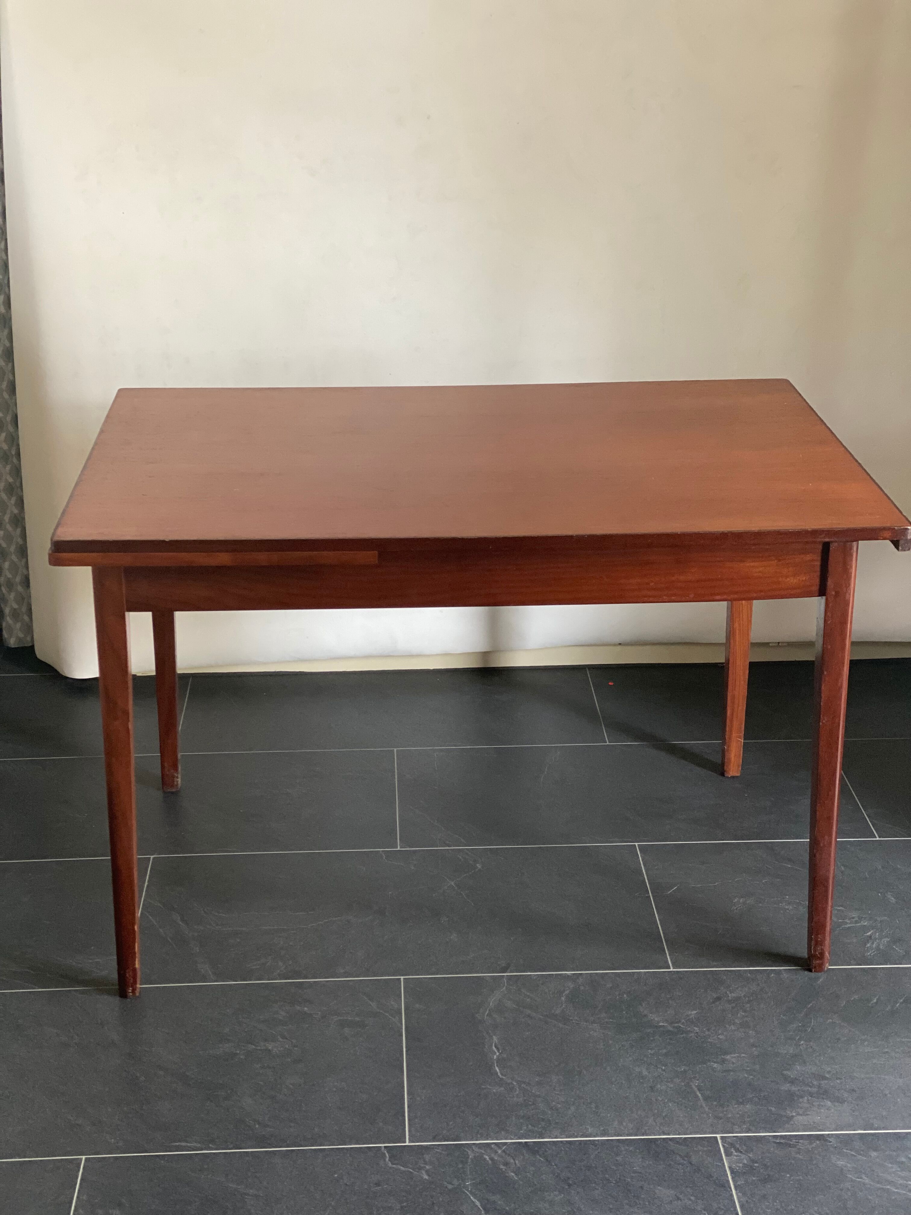 Vintage Teak Expandable Dining Table