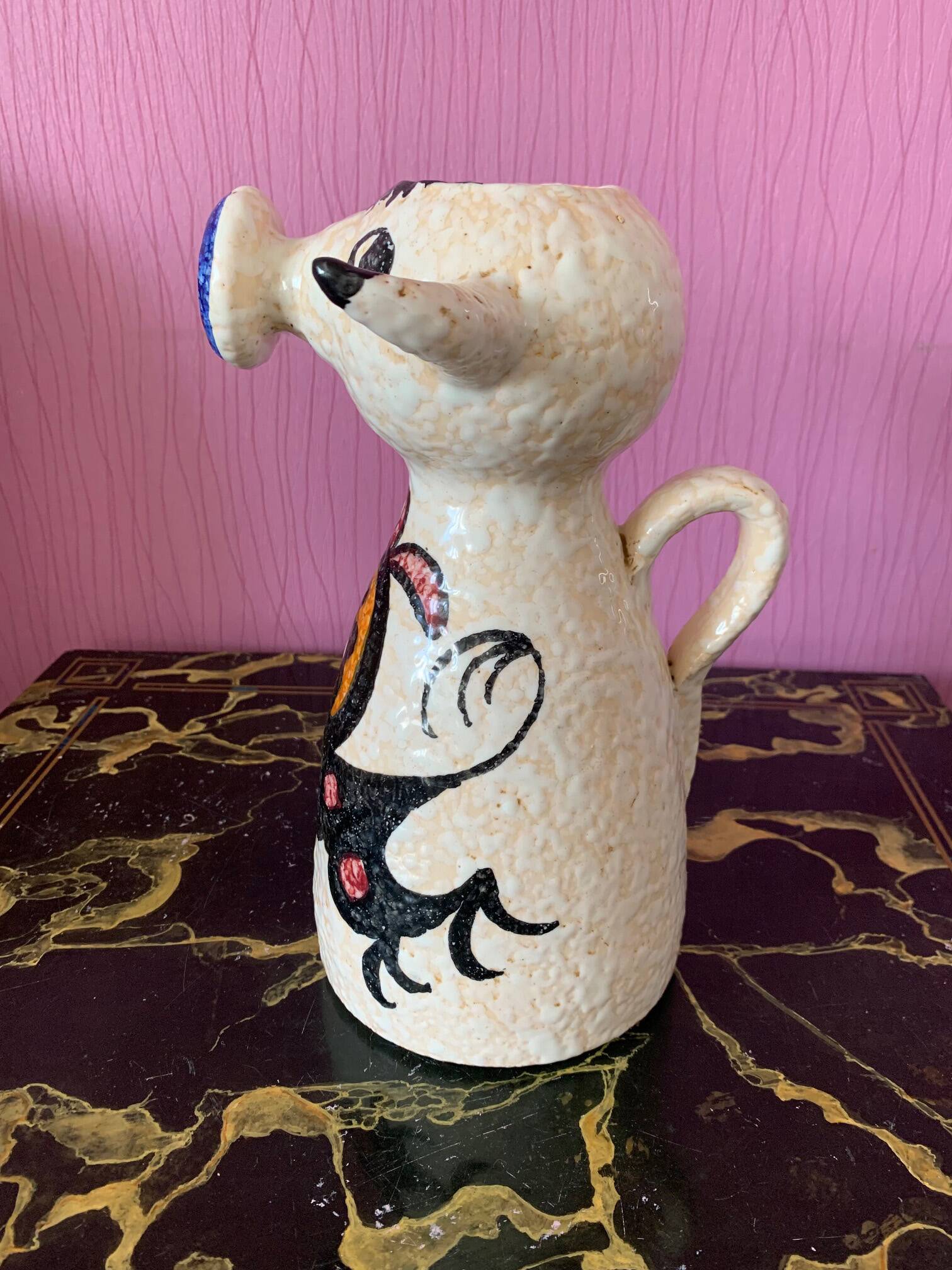 Ceramic jug by Pablo Sanguino from the 60s