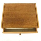 Scandinavian oak bedside table, Sweden, 1950.