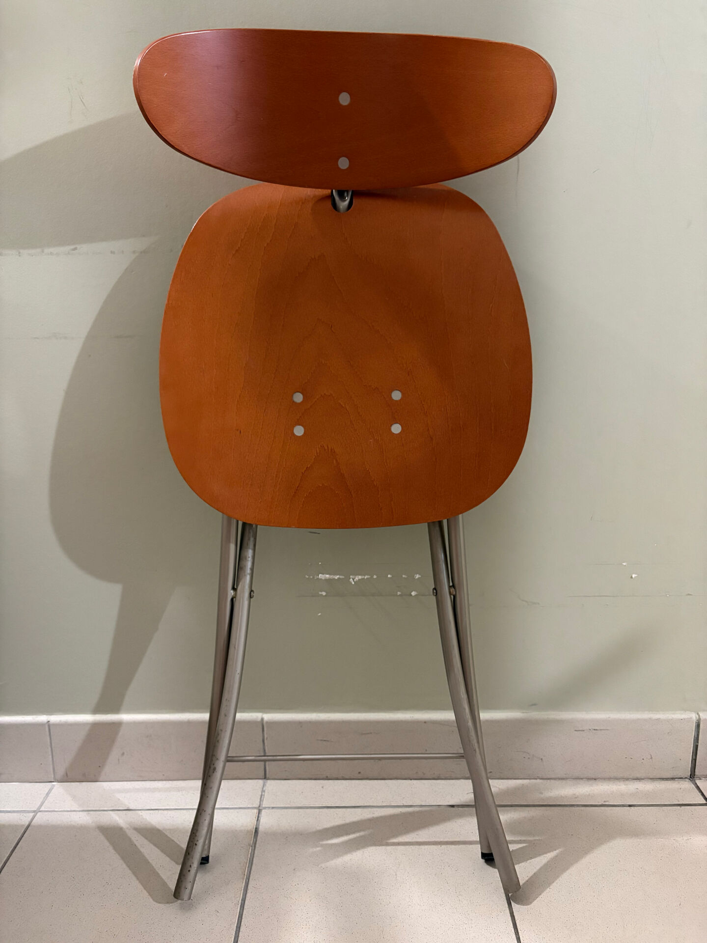 Chaise pliante design industriel vintage 60’/70’