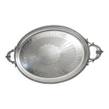 Silver-plated tray