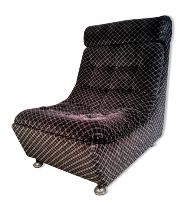 Pair of mismatched armchairs