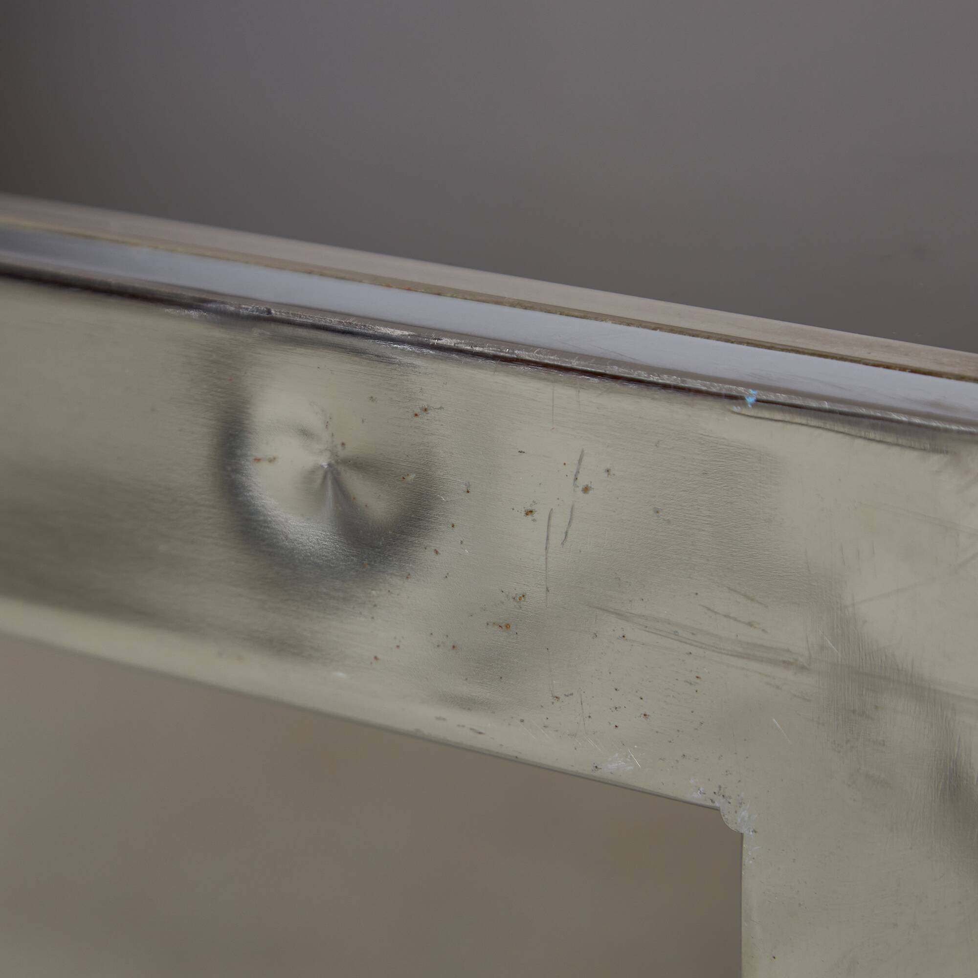 Chrome and Smoked Glass Coffee Table, 1970s