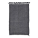5x8 Anthracite Grey Handwoven Vintage Kilim Rug, 159x235 Cm