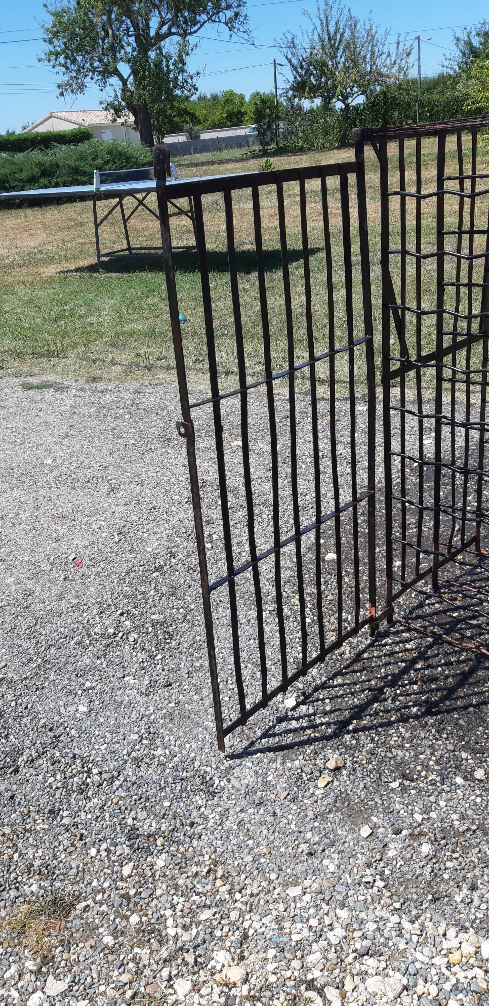 Furniture iron bottle locker, 2 doors