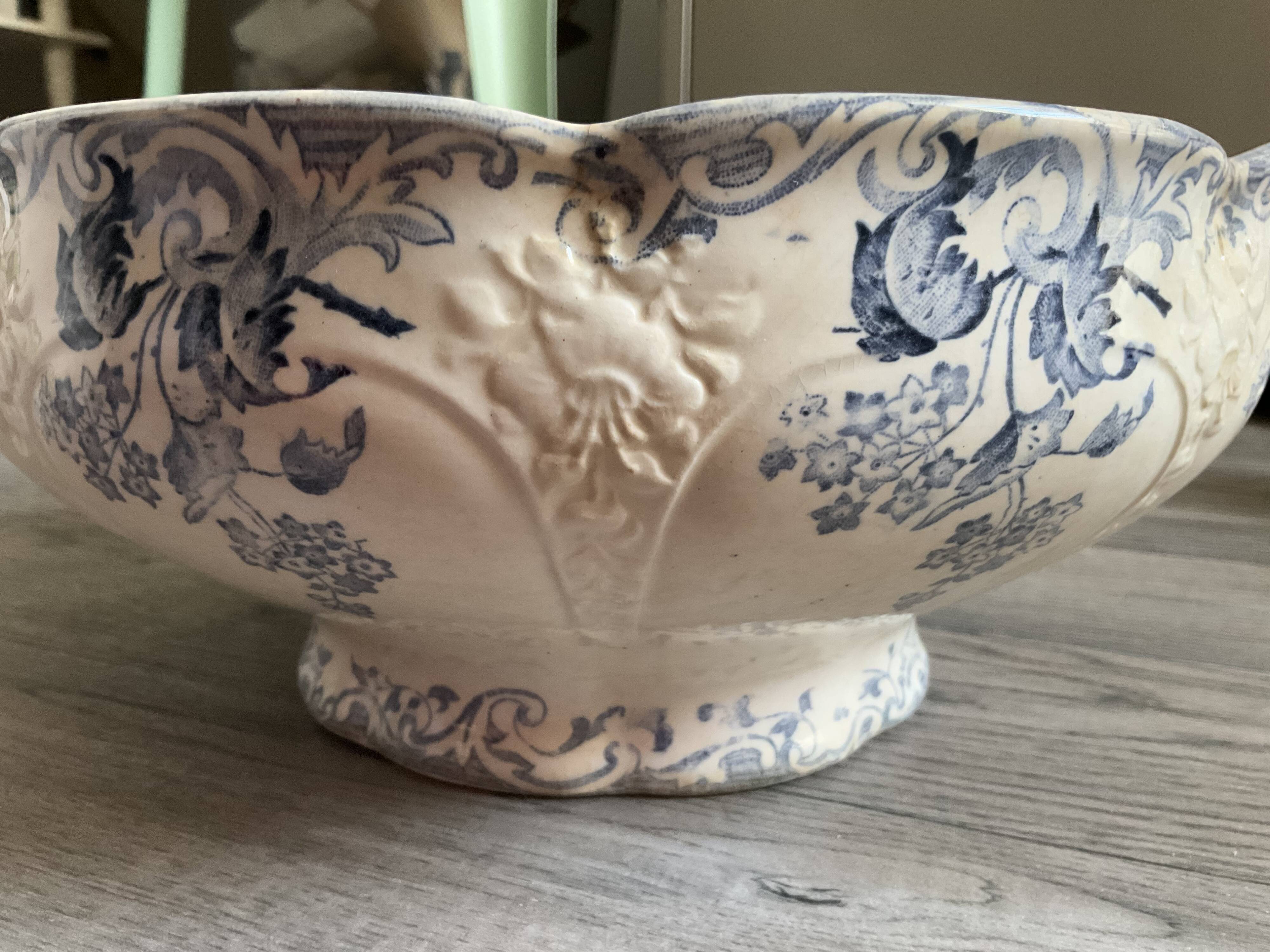 Longwy salad bowl