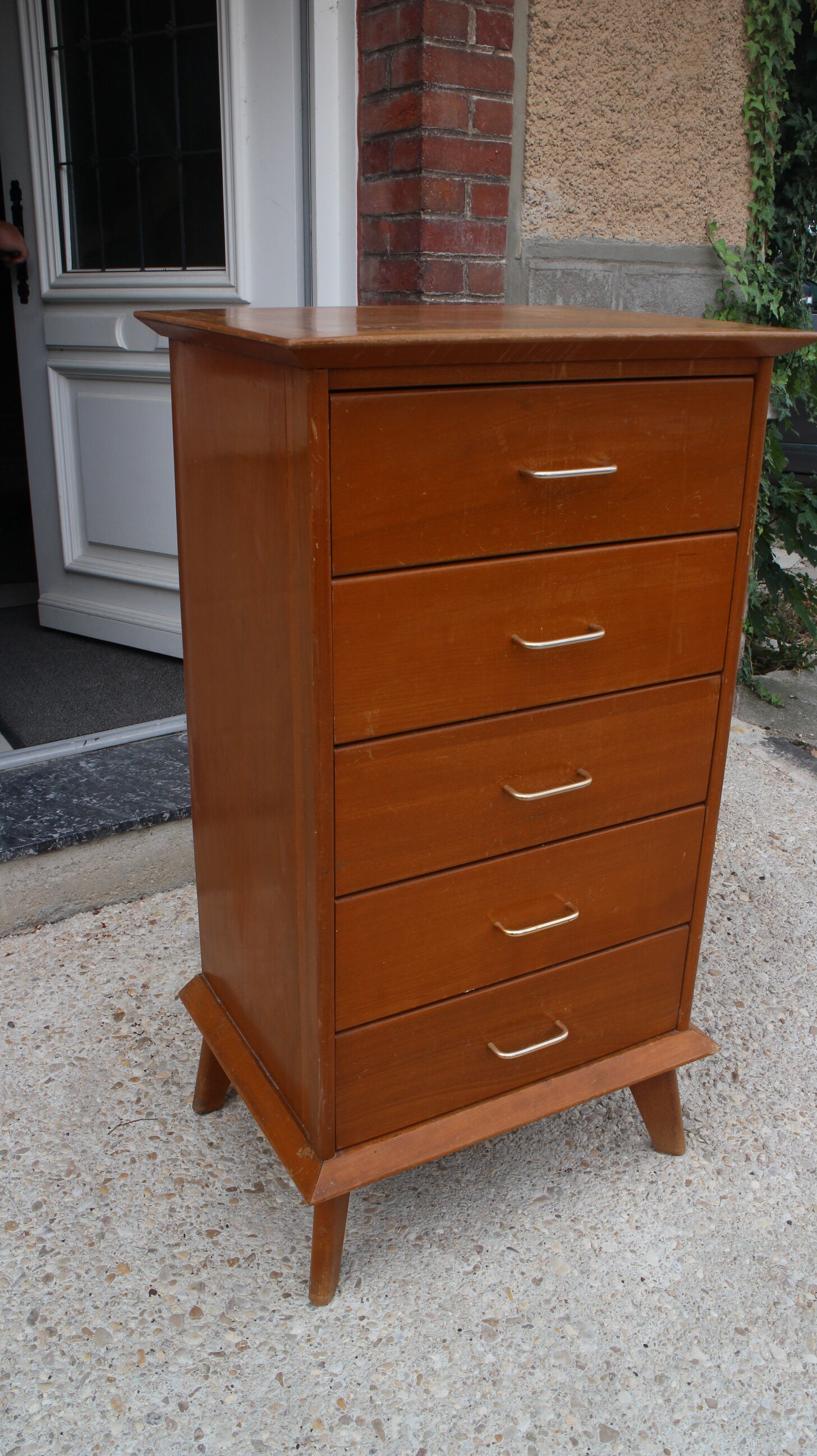 Chiffonnier pieds compas vintage
