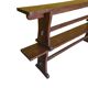 French Farmhouse/Monastery Benches Made Of Softwood, 1st Half Of The 20th Century