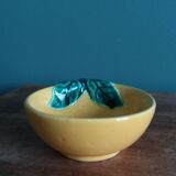 Lemon bowl in slipware