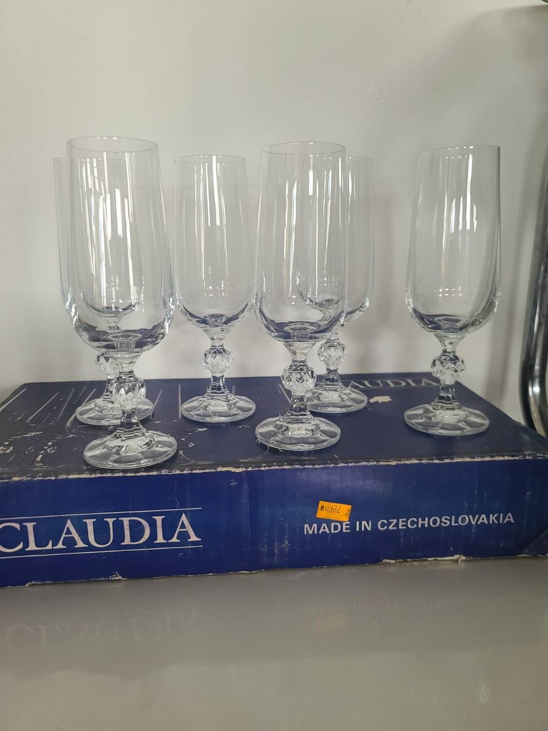 Lot de 6 flûtes à champagne