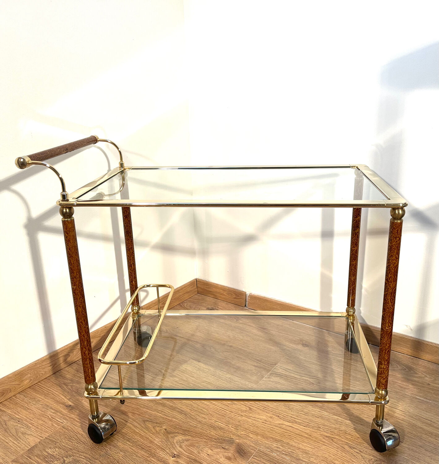 Chariot de bar Maison Lancel