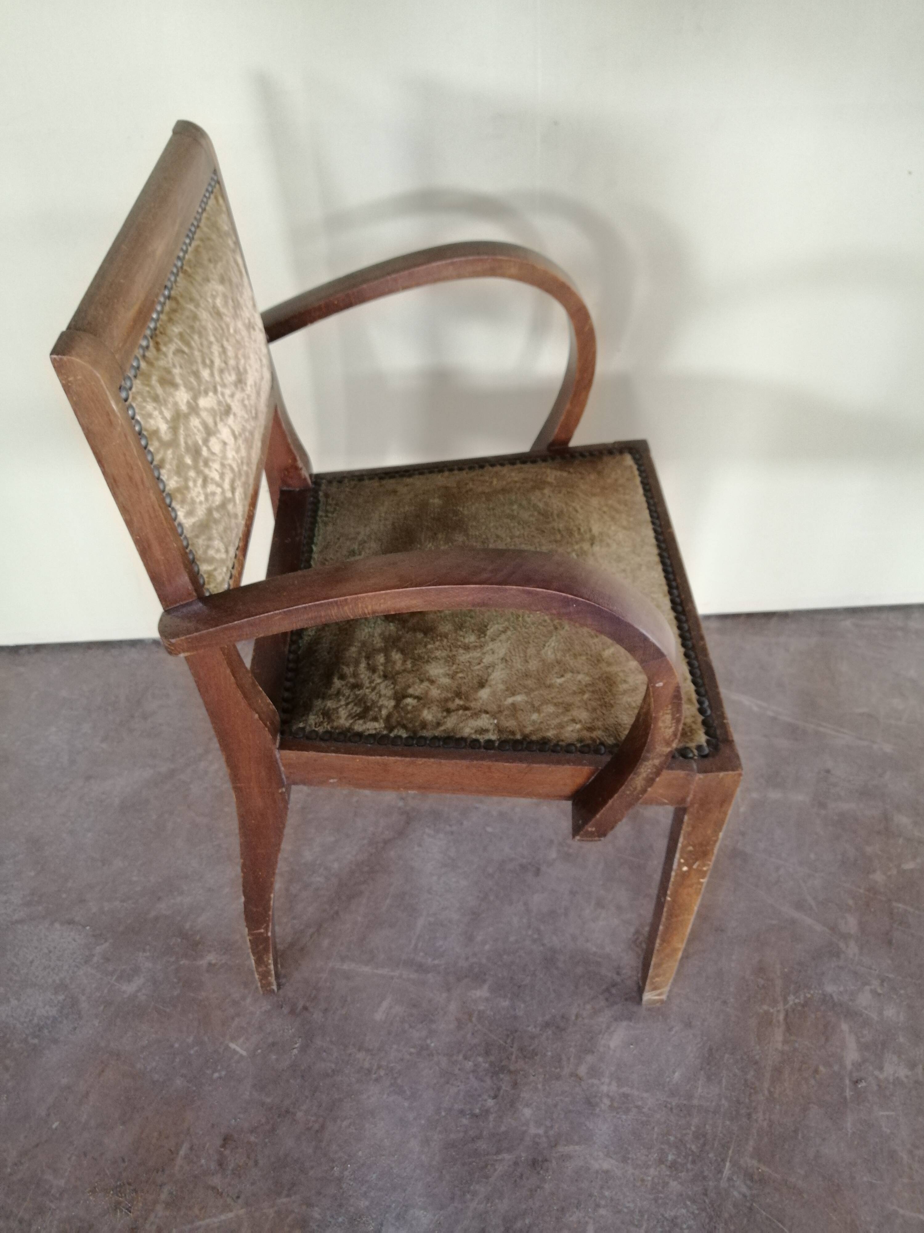 Bridge armchair year 50