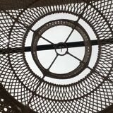 XXL rattan pendant light Natural rattan light