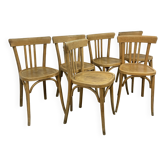 Set of 6 bentwood bistro chairs