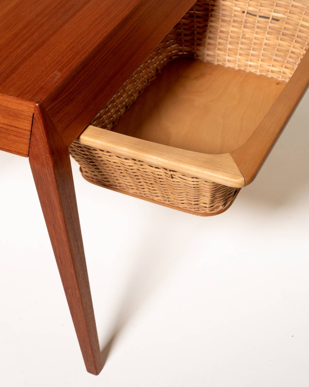 Pair of model 35 bedside tables by Severin Hansen for Haslev, 1960s