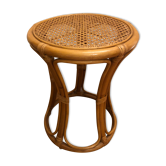 Tabouret en rotin
