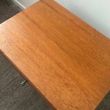Scandinavian teak bedside table from the 60s